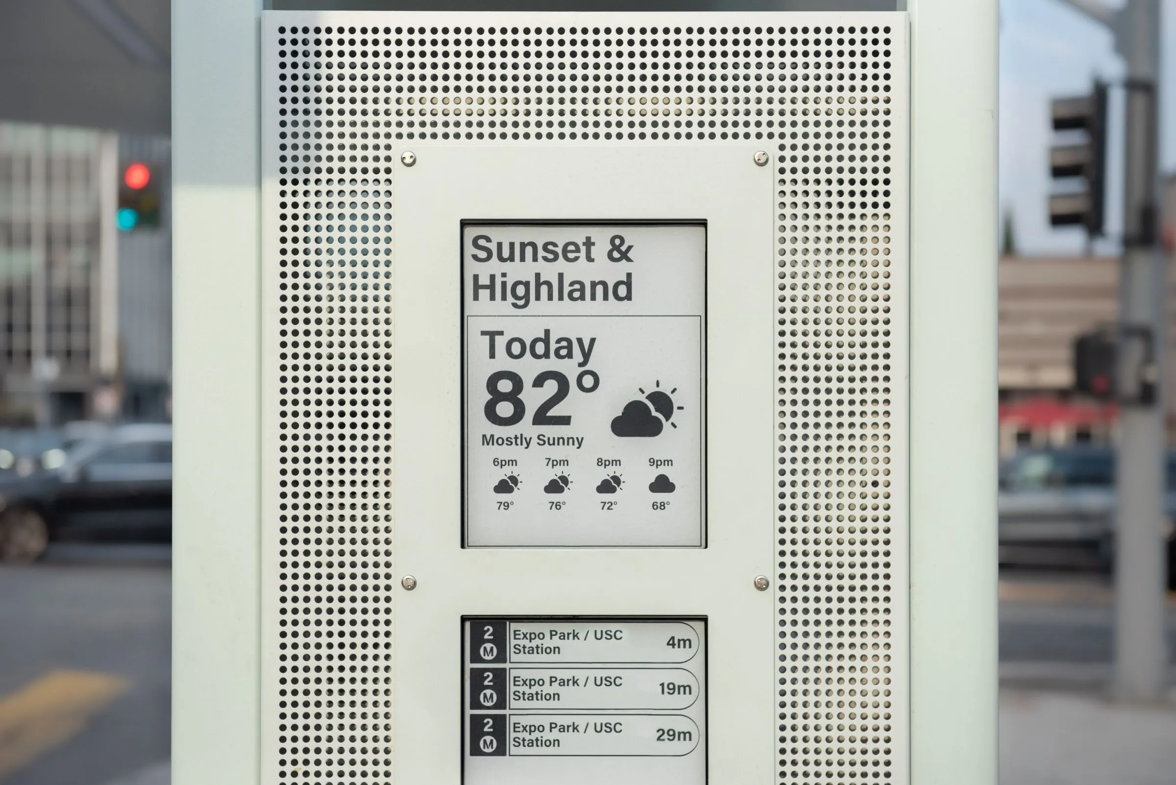 Los Angeles Street Transit Amenities Program